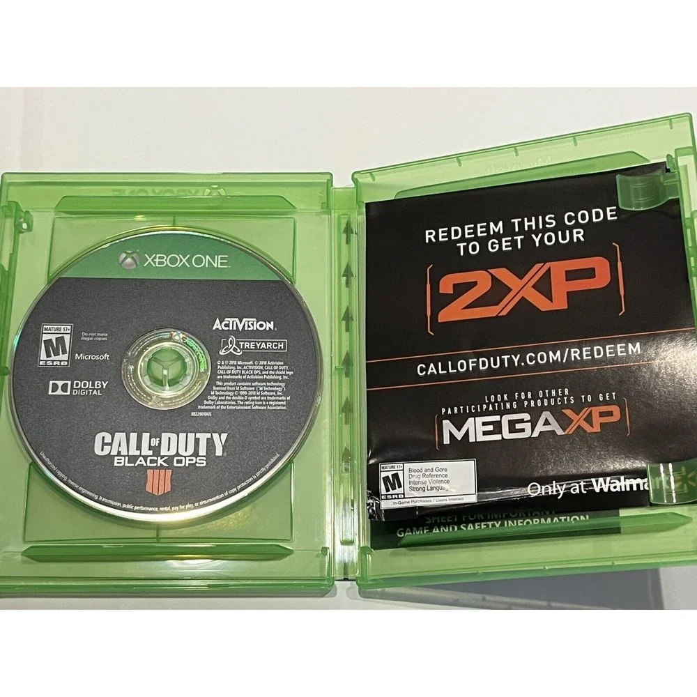 Call of Duty Black Ops 4 - Microsoft Xbox One Very Clean Disk